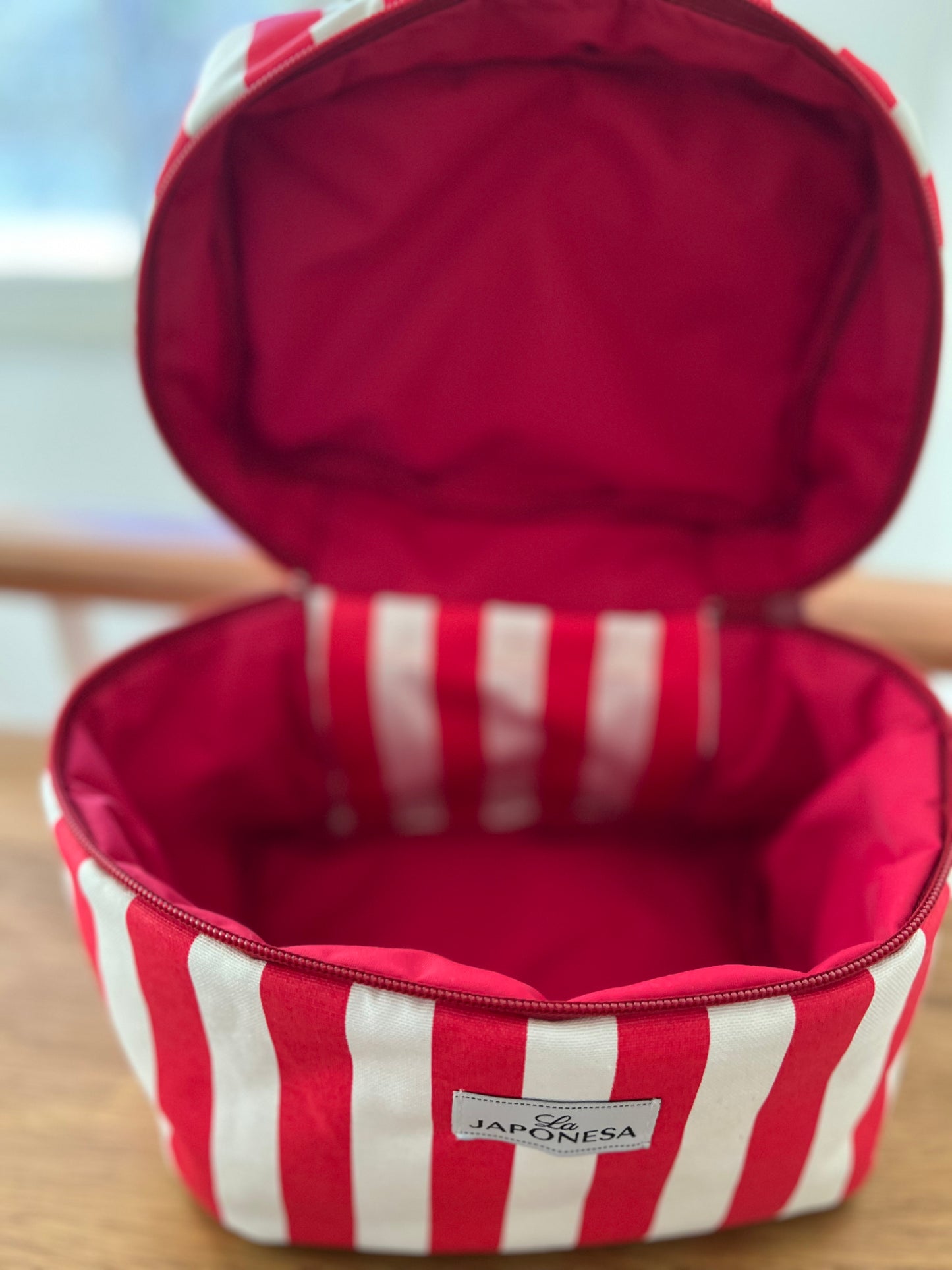 Vanity Bag Red&White