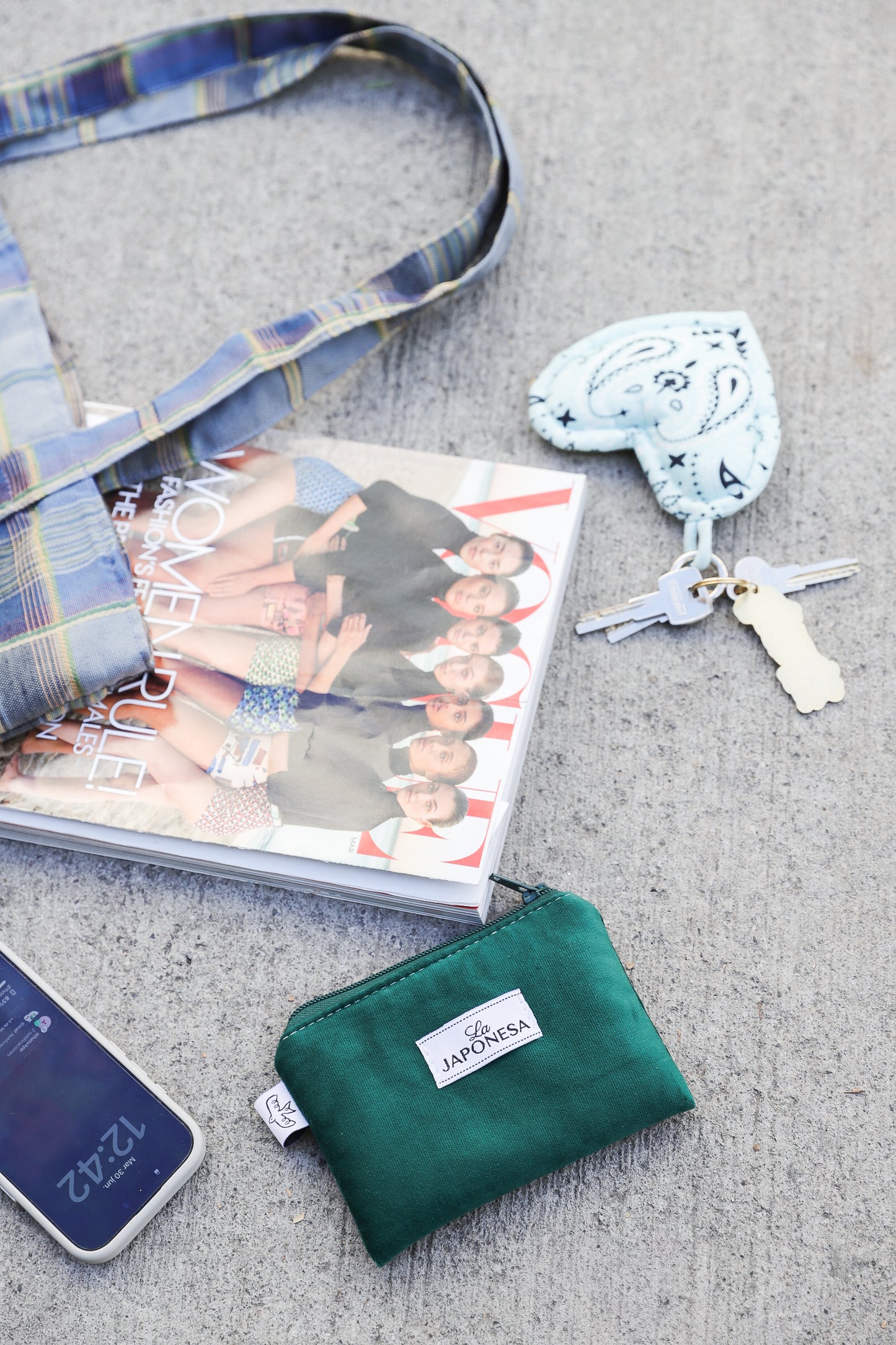 Petite Pouch Verde Oscuro