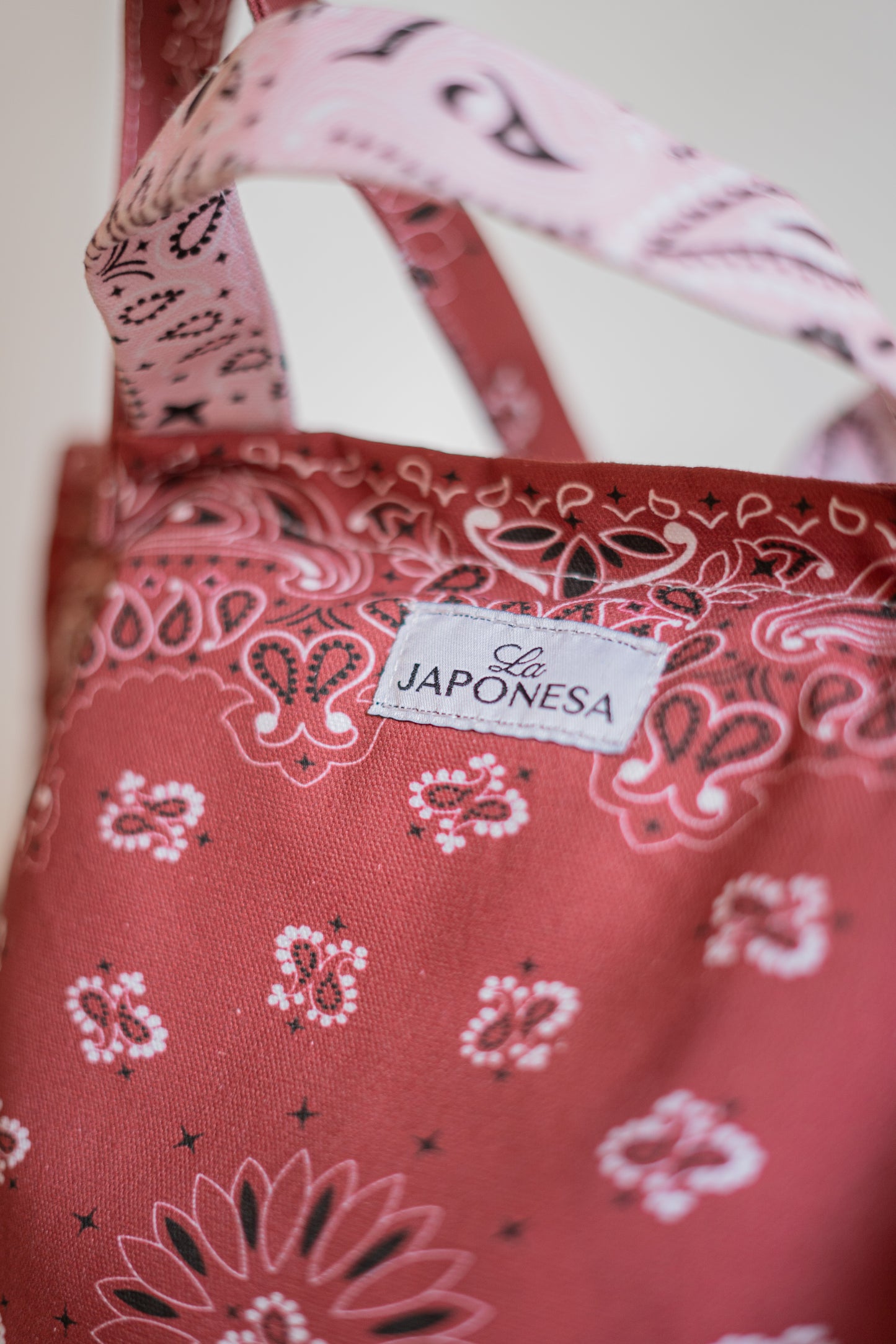 Week Tote Bandana Burgundy