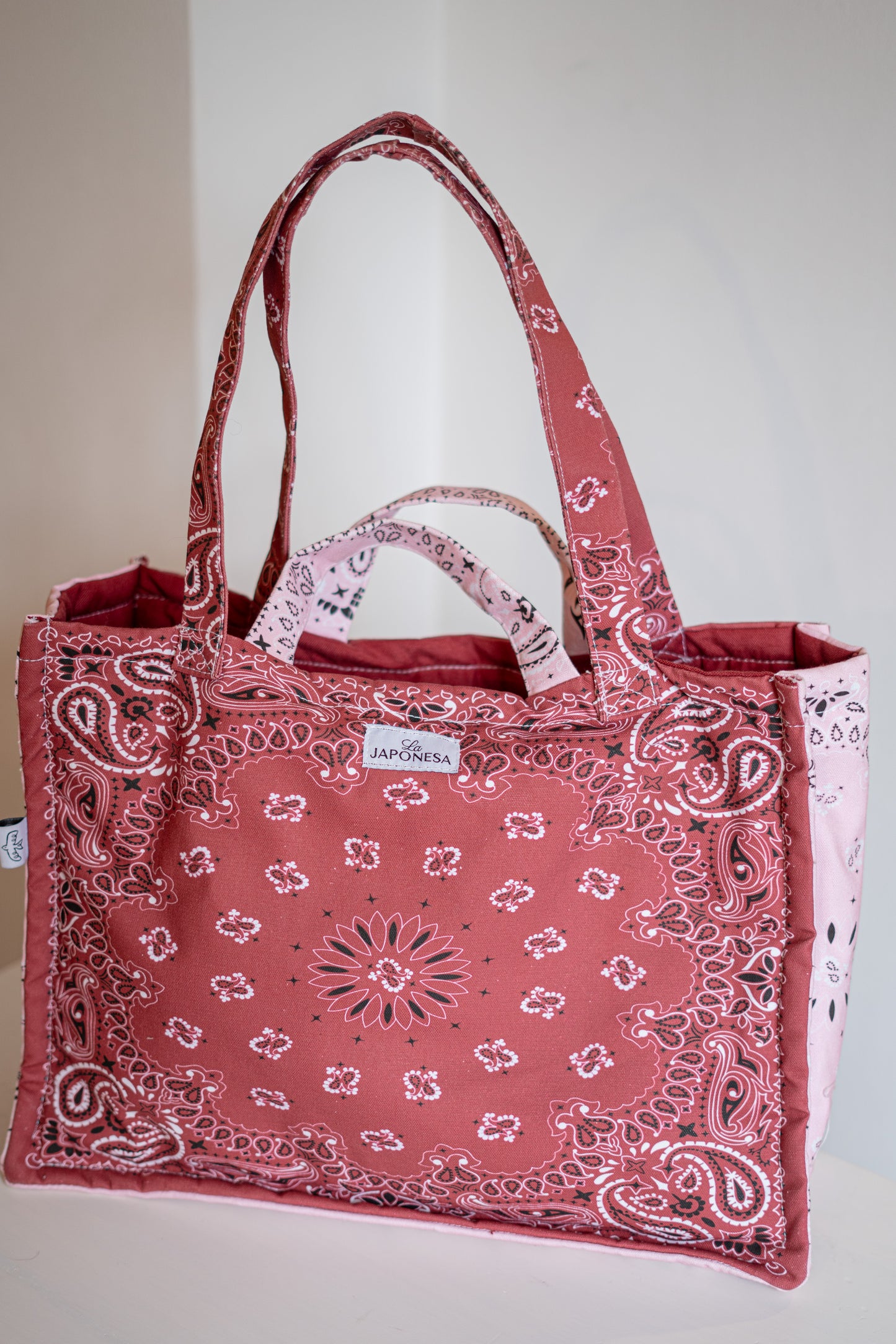 Week Tote Bandana Burgundy