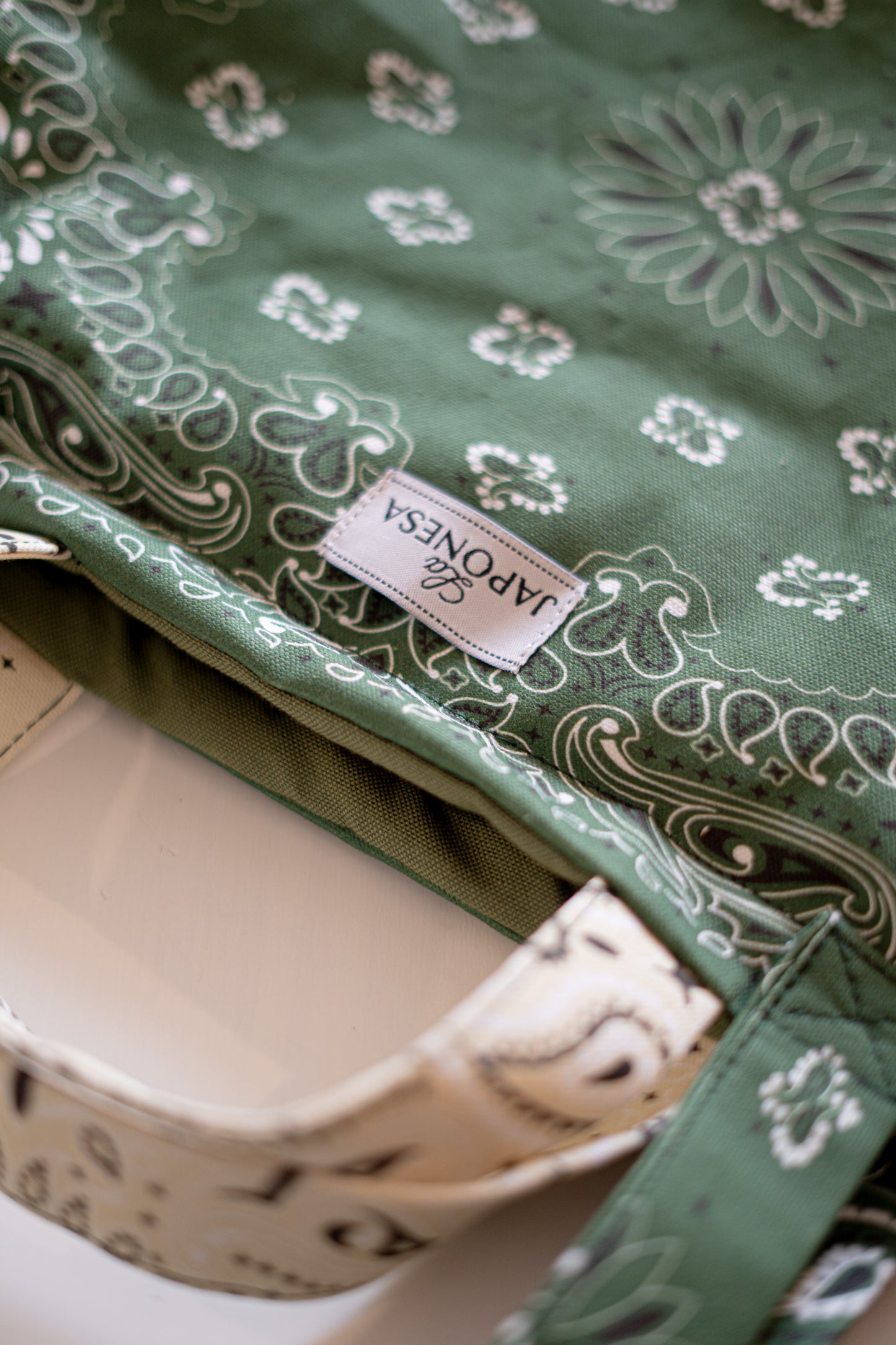 Week Tote Bandana Verde