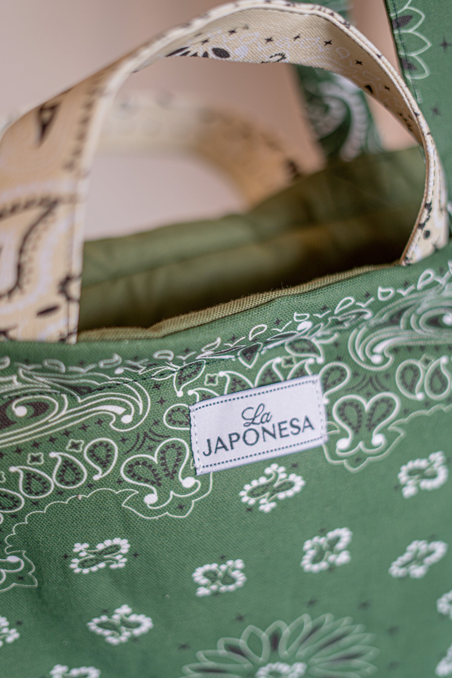 Week Tote Bandana Verde