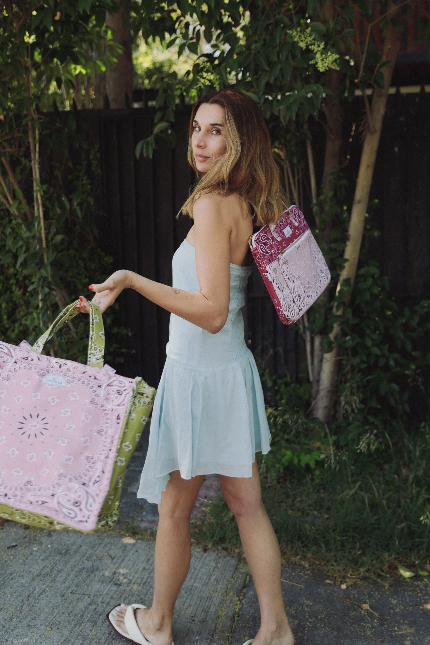 Week Tote Bandana Palo Rosa