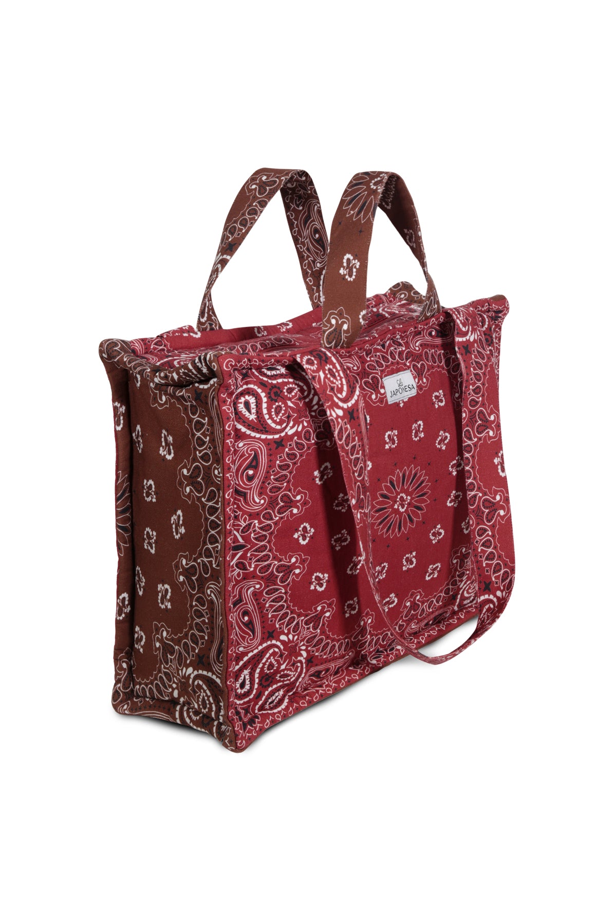 Week Tote Bandana Burgundy
