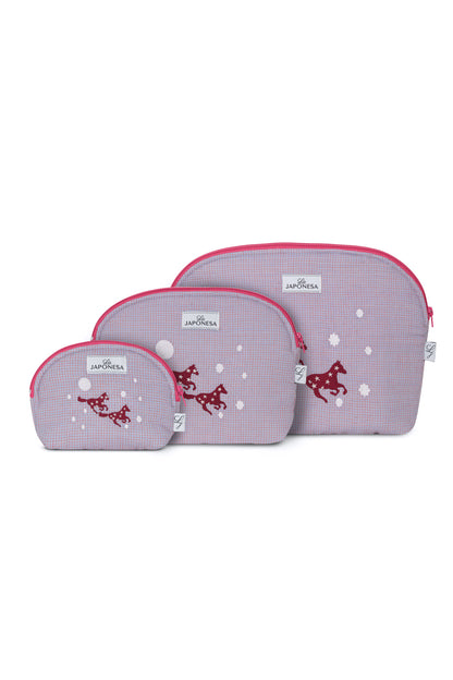 Pouch XL Pouch Caballo Lila