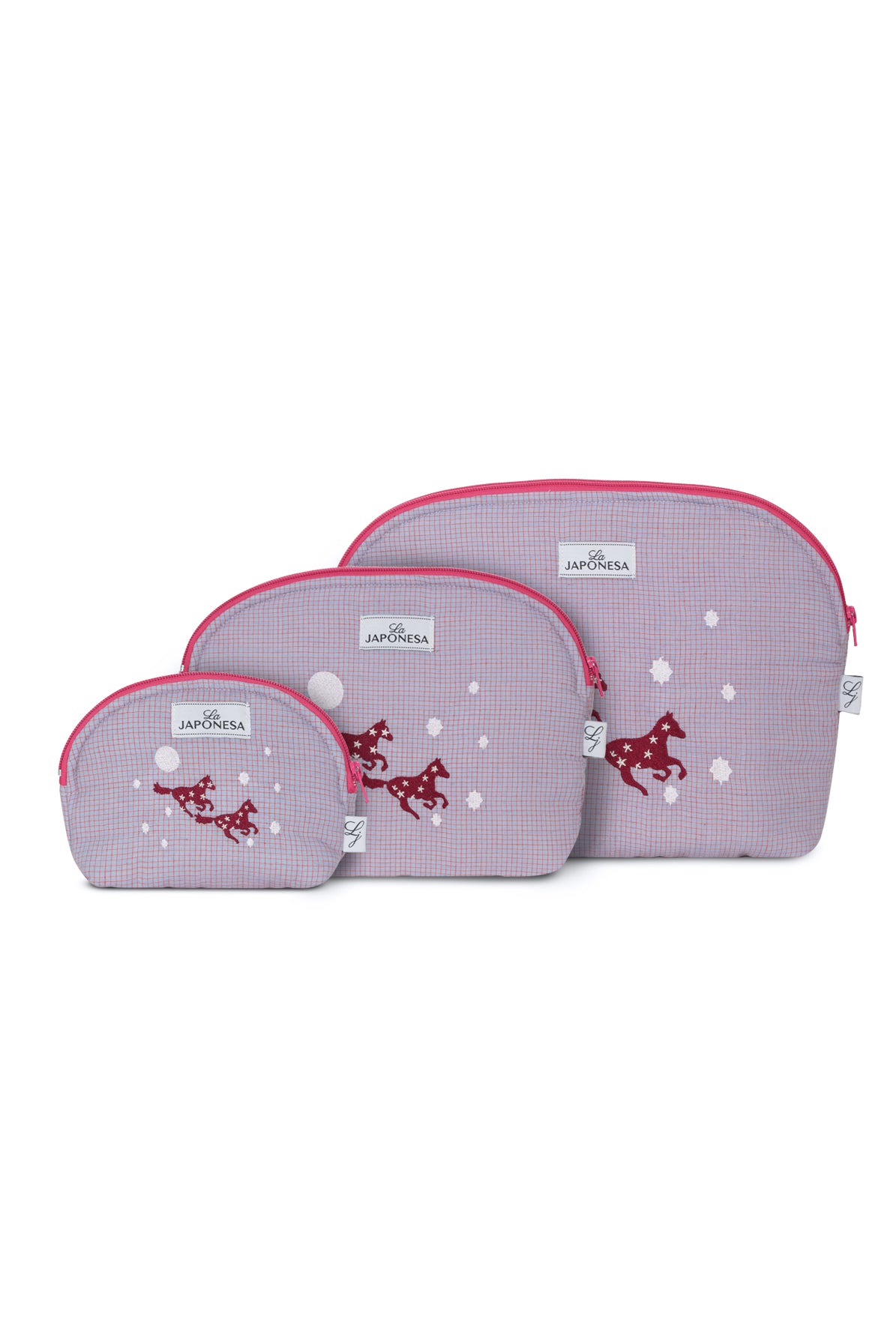 Neceser Mini Pouch Caballo Lila