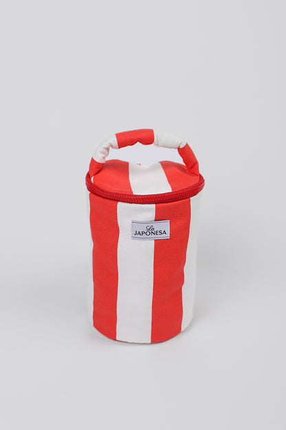 Vanity Case Red & White