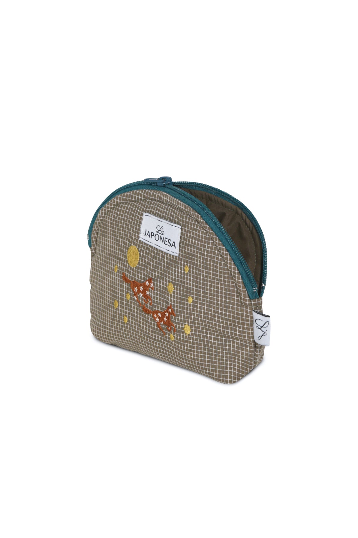 Neceser Mini Pouch Caballo Verde