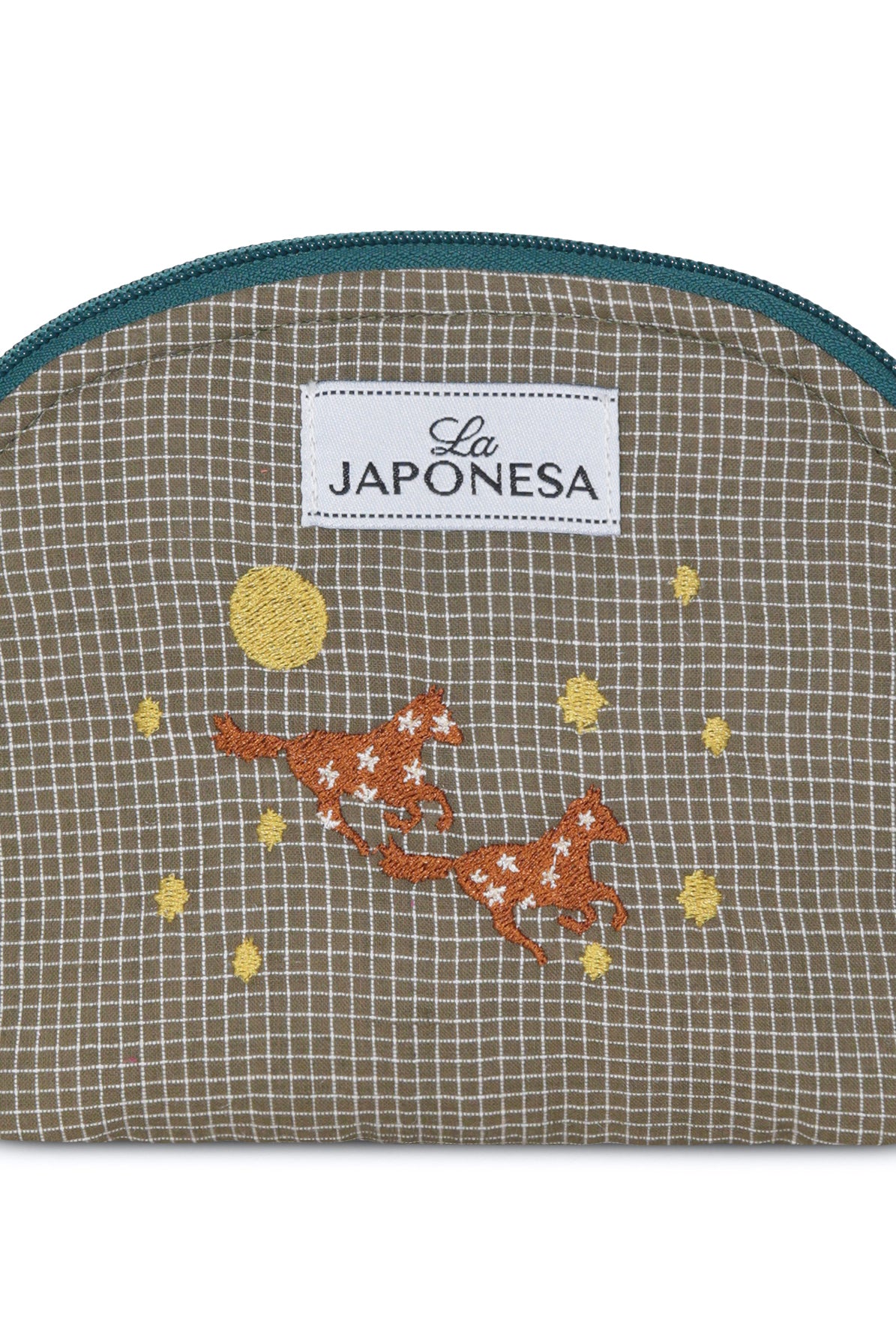 Neceser Mini Pouch Caballo Verde
