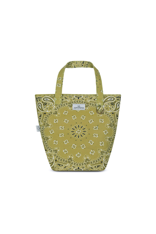 Bandana Mini Tote Pistacho