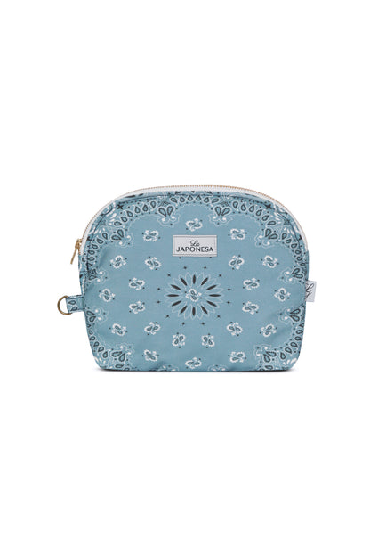Medium Bandana Pouch Vintage Blue