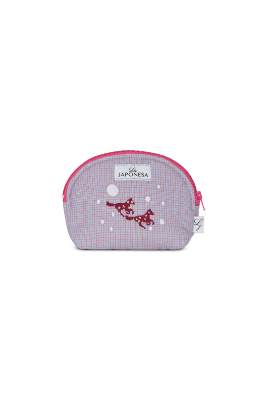 Neceser Mini Pouch Caballo Lila
