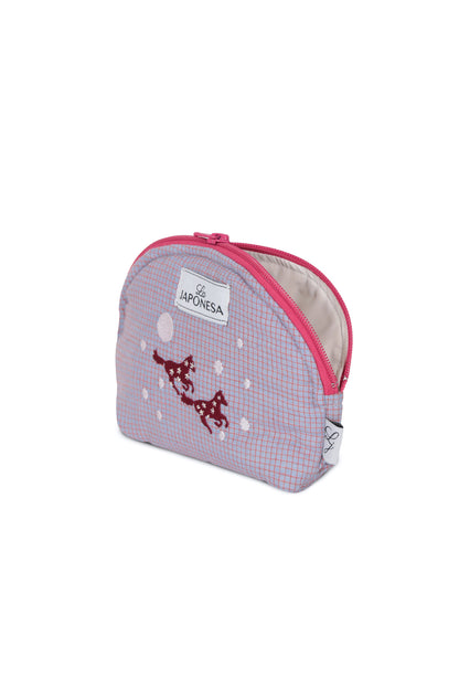 Neceser Mini Pouch Caballo Lila