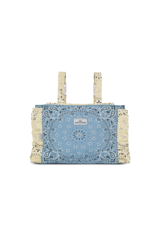 Bolso Coche Bandana Blue