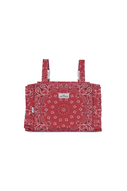 Bolso Coche Bandana Burgundy