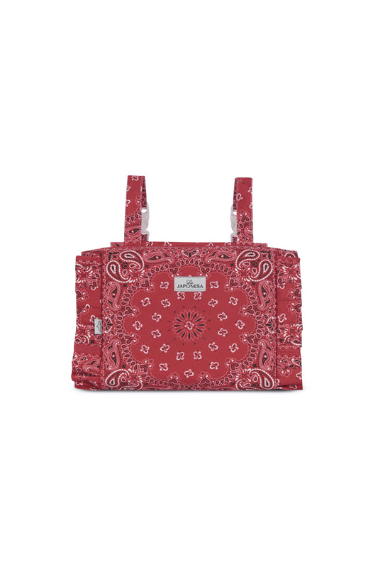 Bolso Coche Bandana Burgundy