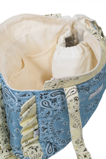 Bolso Coche Bandana Blue