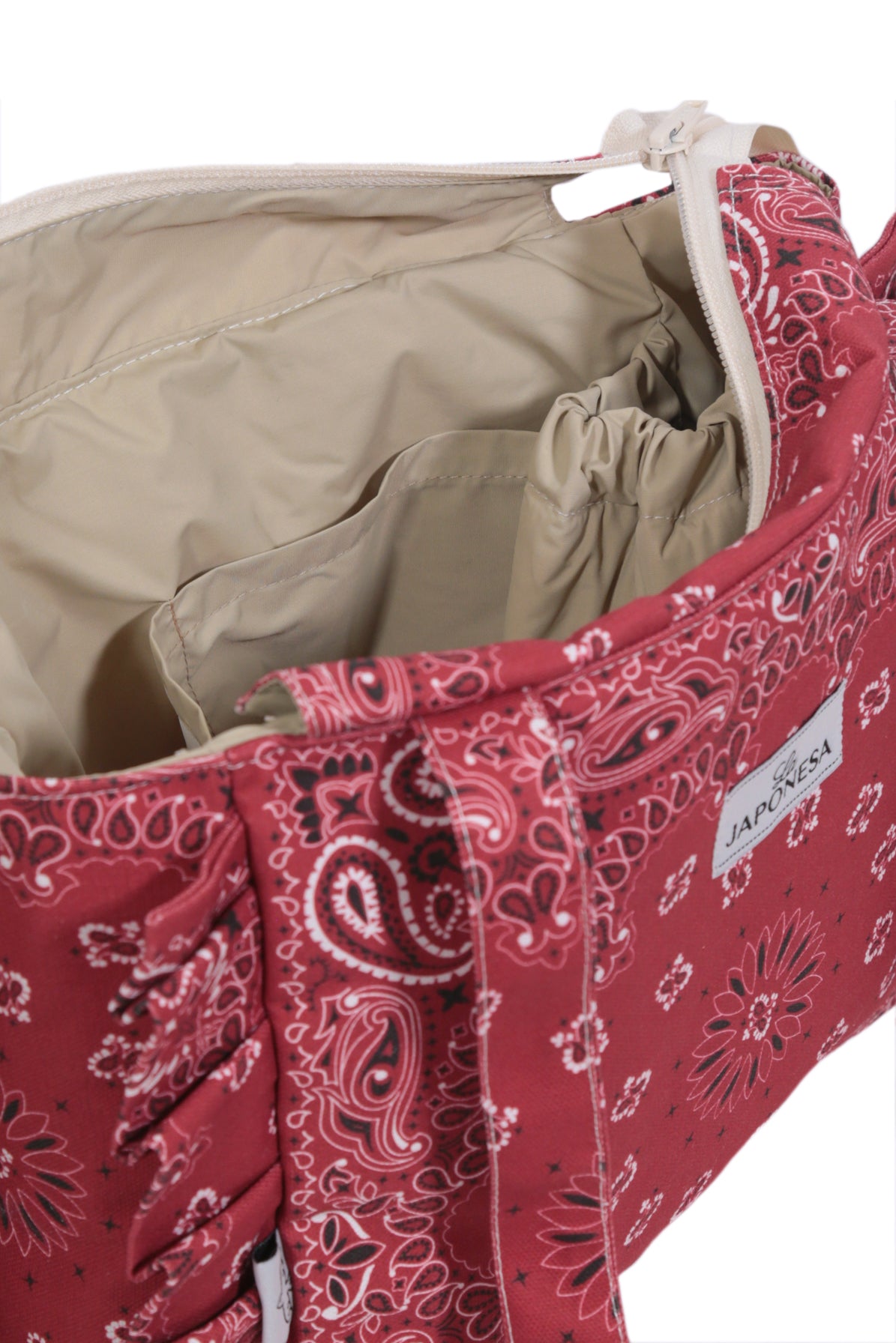 Bolso Coche Bandana Burgundy