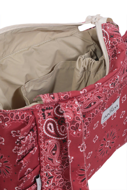 Bolso Coche Bandana Burgundy
