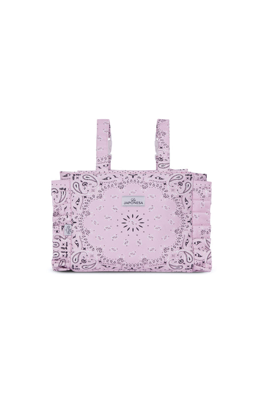 Bolso Coche Bandana Lila
