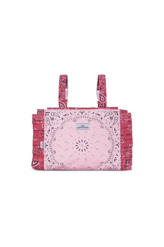 Bolso Coche Bandana Burgundy