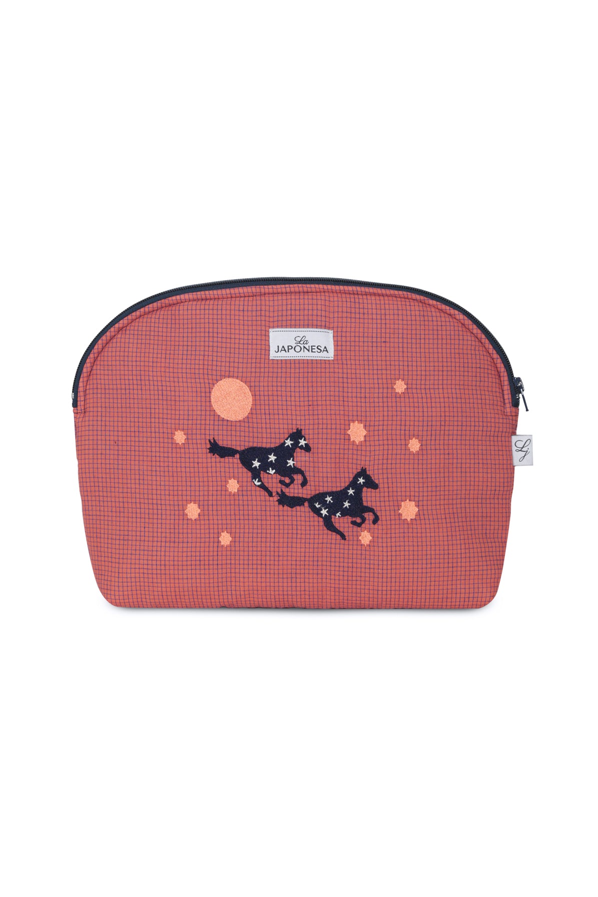 Pouch XL Caballo Salmon