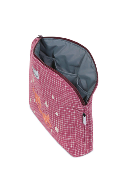 Pouch XL Caballo Burdeo