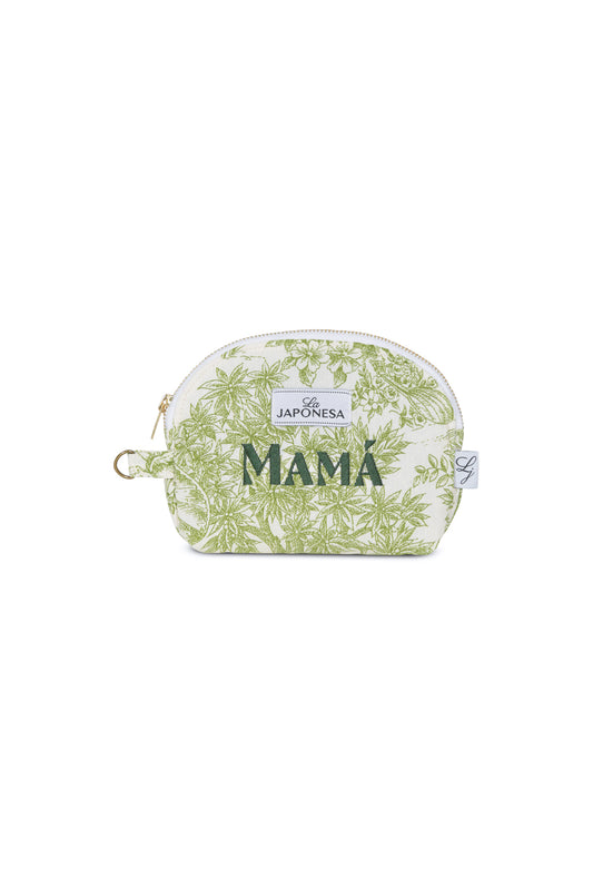 Mini Pouch Toile de Jouy Verde