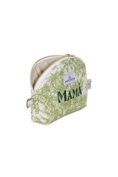 Mini Pouch Toile de Jouy Verde