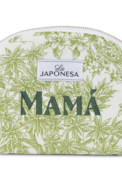 Mini Pouch Toile de Jouy Verde