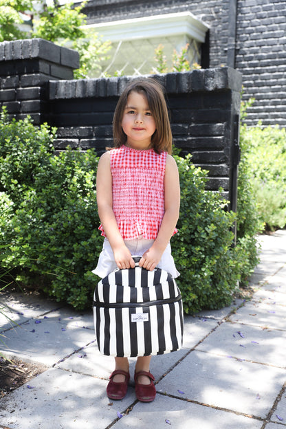 Neceser Vanity Bag Black & White