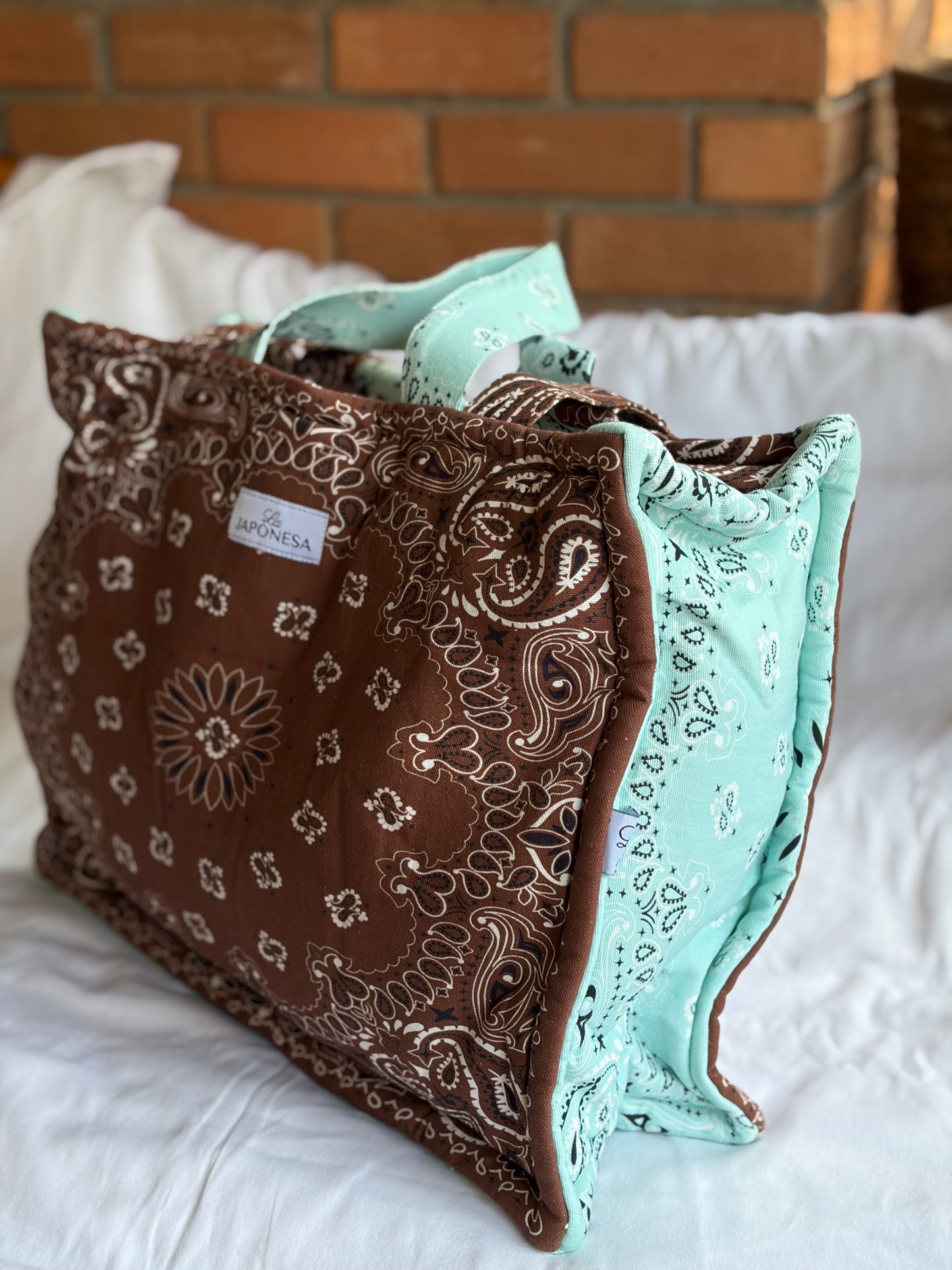 Week Tote Bandana Chocolate