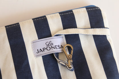 Slim Pocket Rayas Blue