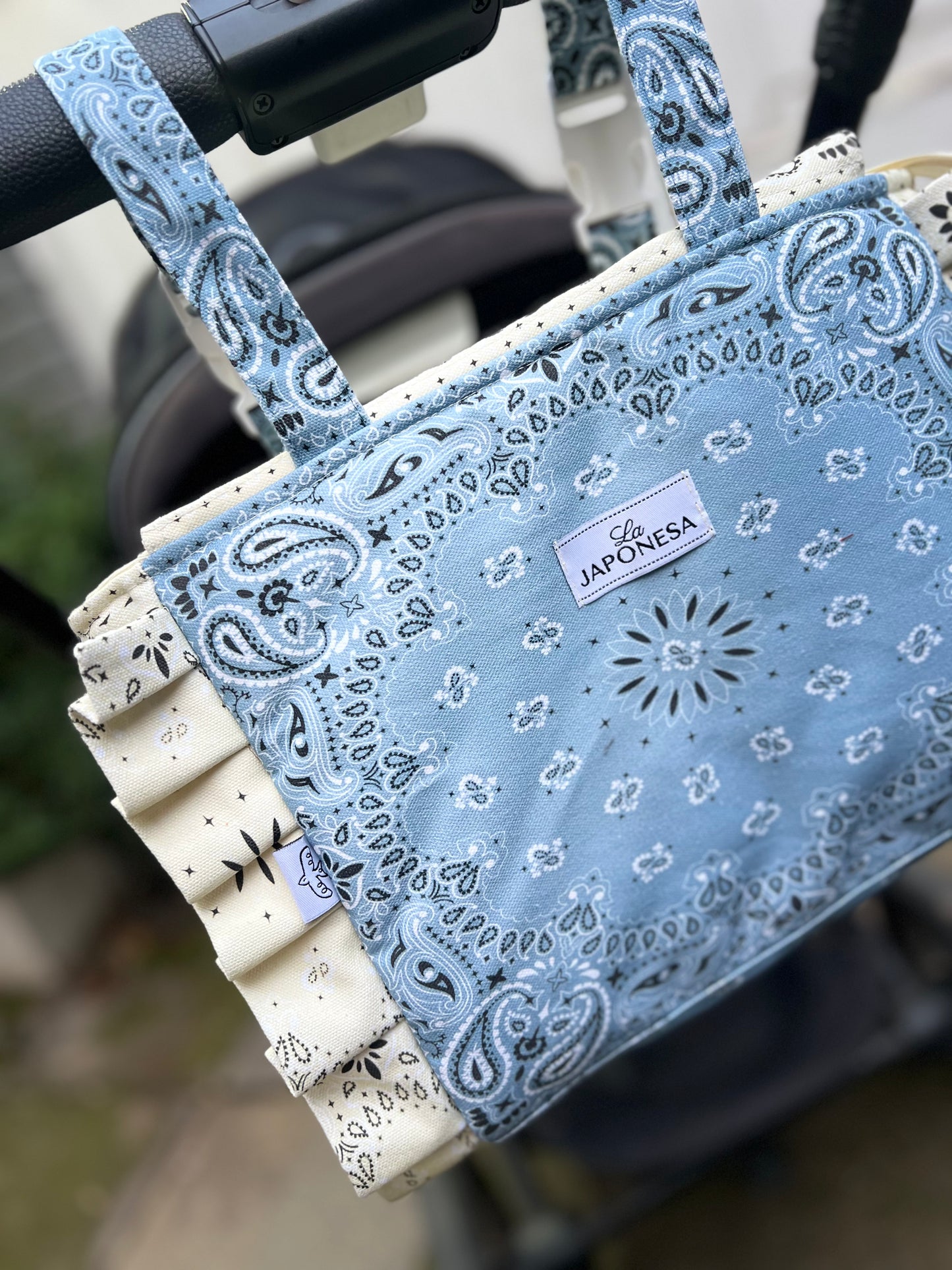 Bolso Coche Bandana Blue