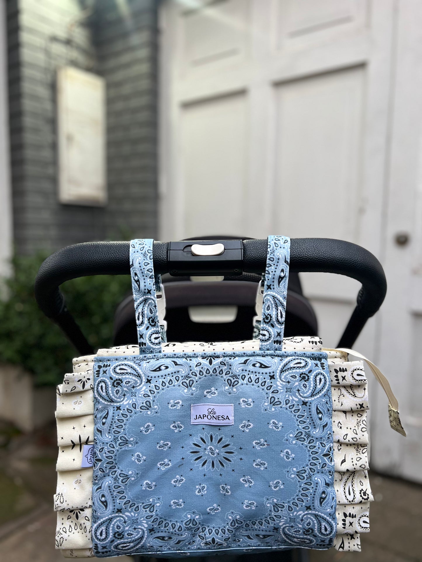 Bolso Coche Bandana Blue
