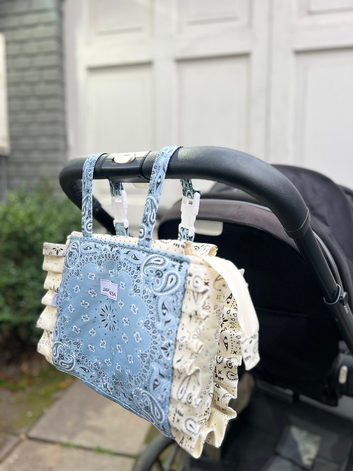 Bolso Coche Bandana Blue