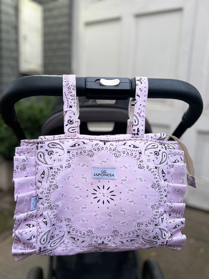 Bolso Coche Bandana Lila