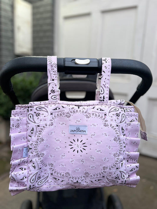 Bolso Coche Bandana Pink