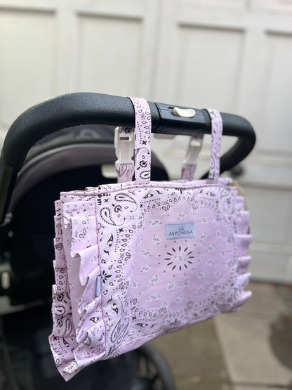 Bolso Coche Bandana Lila