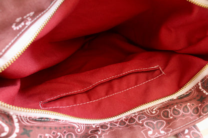 Bandana Mini Tote Vino Tinto