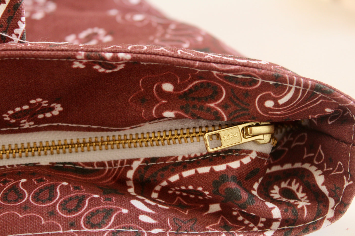 Bandana Mini Tote Vino Tinto