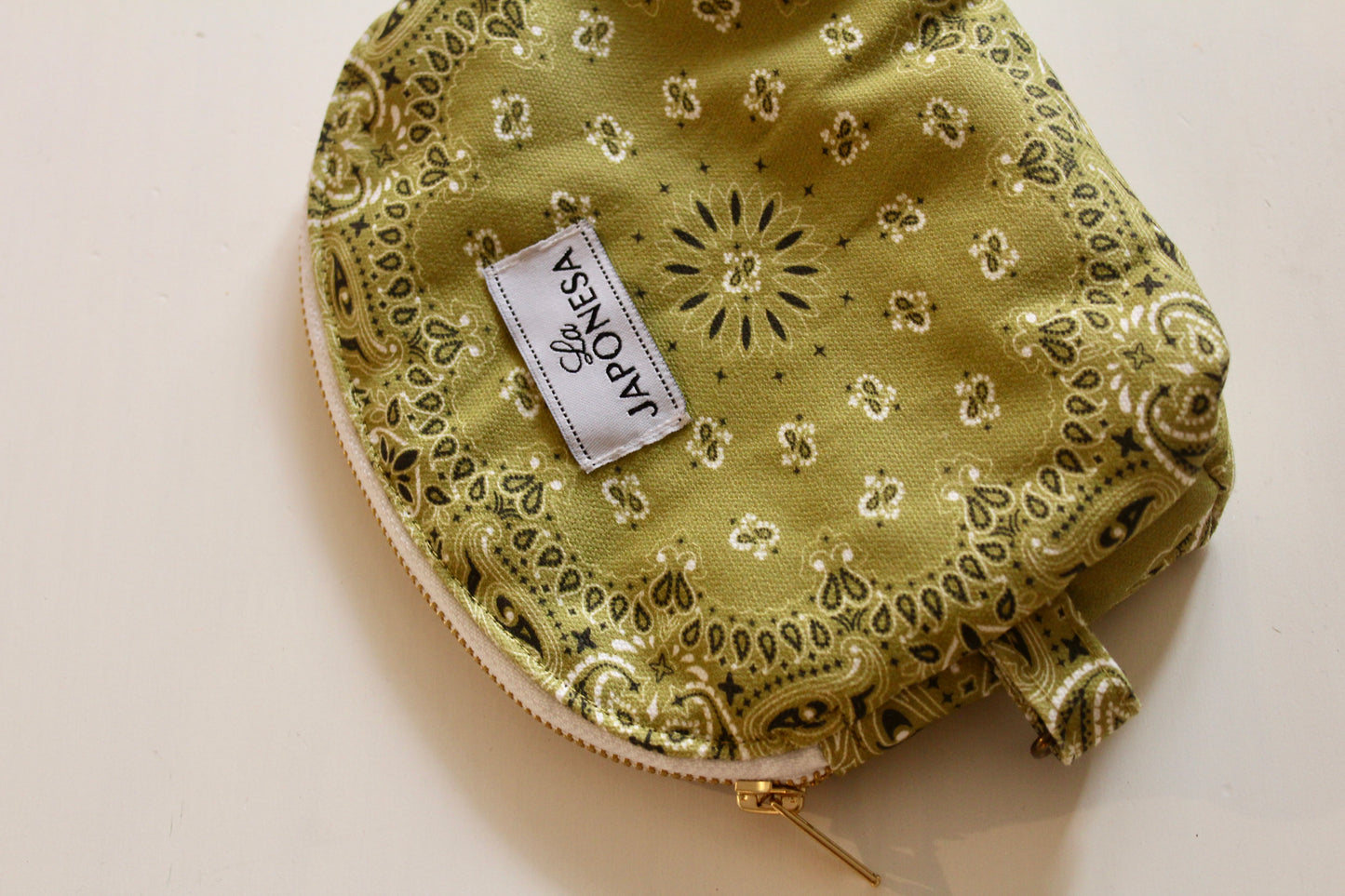 Mini Bandana Pouch Pistacho