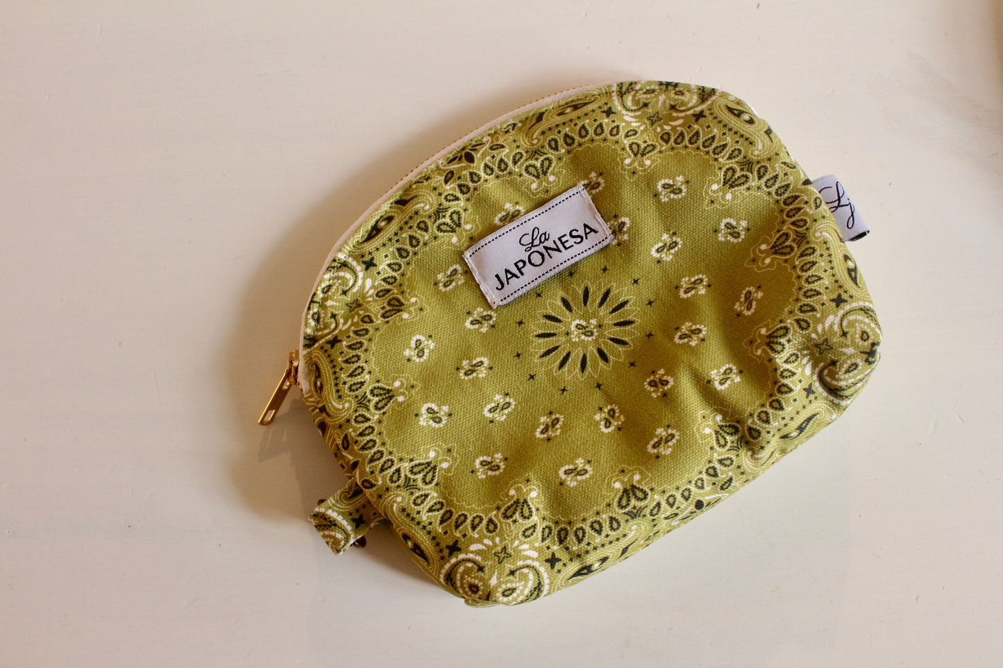 Mini Bandana Pouch Pistacho