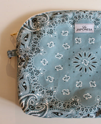 Bandana XL Pouch Vintage Blue