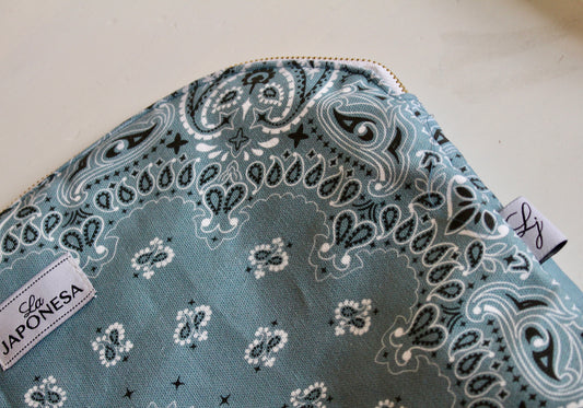 Pouch Bandana XL Vintage Blue