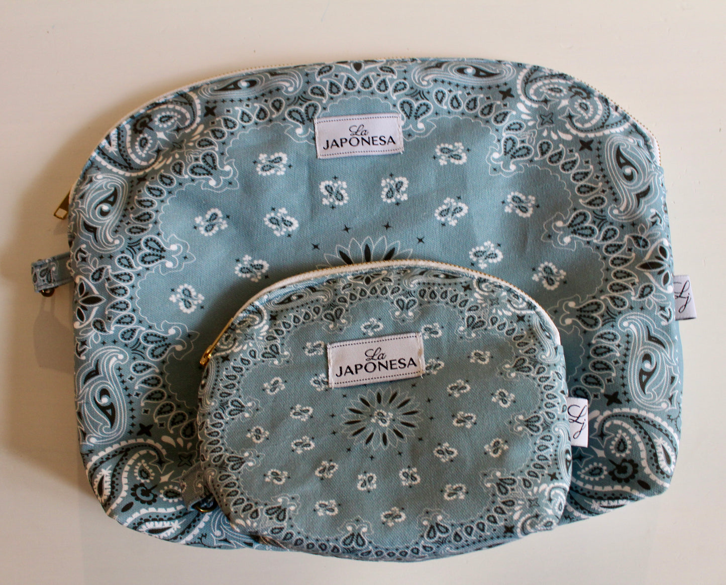 Bandana XL Pouch Vintage Blue