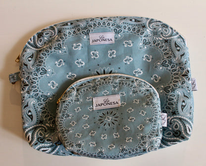 Bandana XL Pouch Vintage Blue