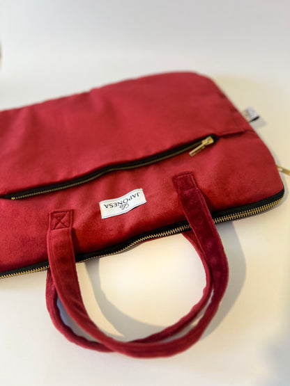 Bolso Porta Computador Burdeo