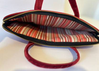 Bolso Porta Computador Burdeo