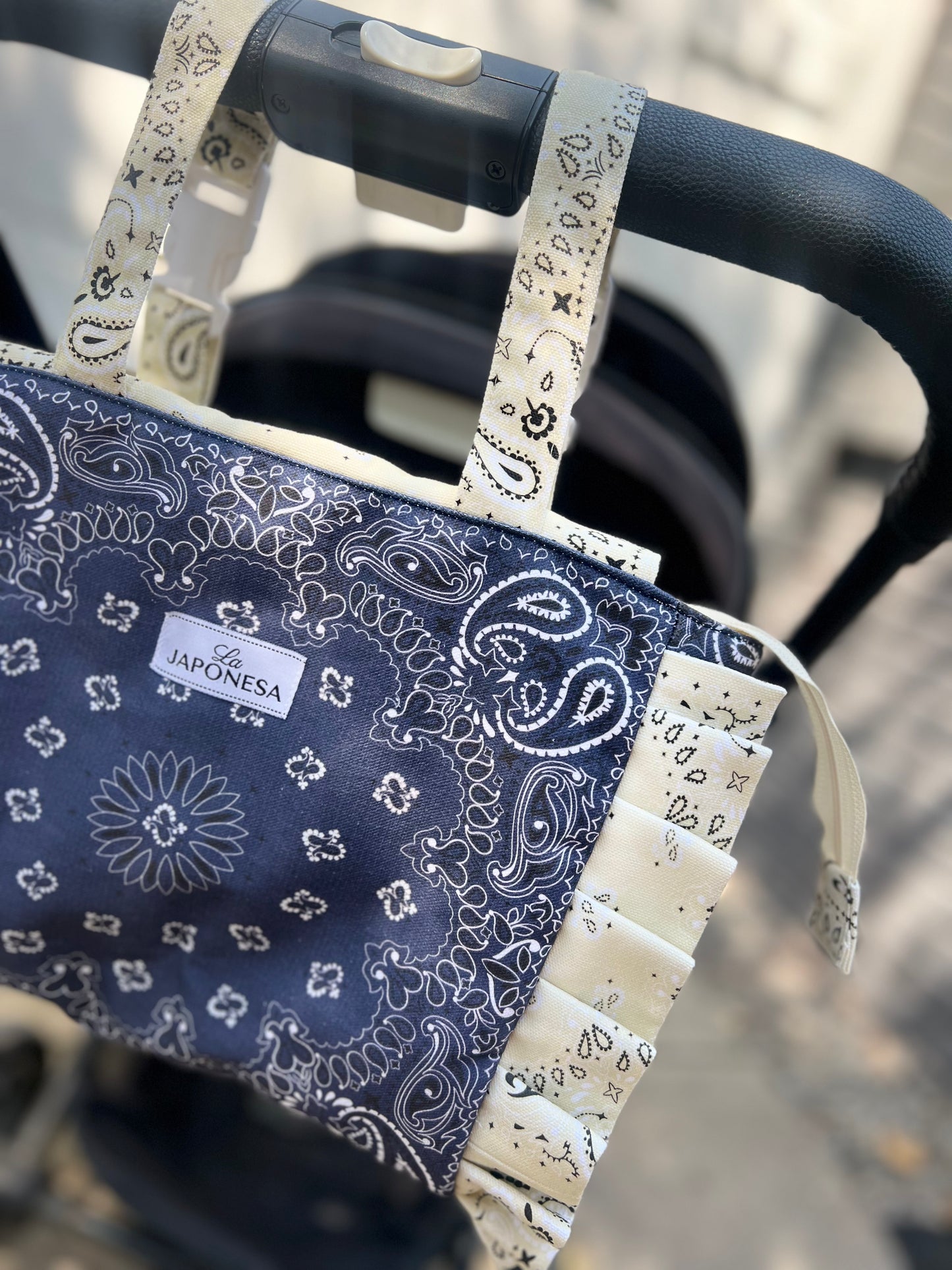 Bolso Coche Bandana Blue Sky